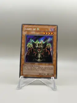 Yugioh BPT-004 Lord Of D. Secret Rare Limited Edition LP - NM - Image 1