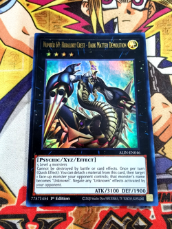 Number 69: Heraldry Crest - Dark Matter Demolition alin-en046 (NEW) Yu-Gi-Oh! - Image 1