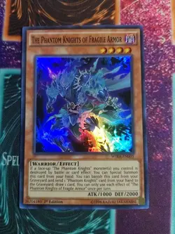 Yu-Gi-Oh! The Phantom Knights Of Fragile Armor WIRA-EN005 1st Edition Super NM - Image 1
