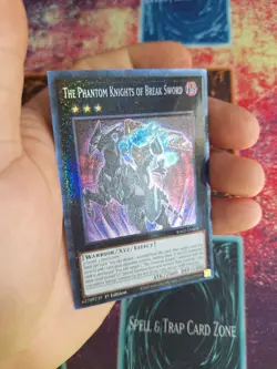 Yu-Gi-Oh! The Phantom Knights of Break Sword RA02-EN035 Collector's Rare 1st NM - Image 3
