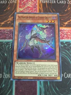 Yu-Gi-Oh! The Phantom Knights of Stained Greaves MP21-EN167 Super Rare 1st NM - Image 1