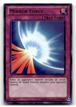 Mirror Force DPYG-EN027 Unlimited Ultra Rare Duelist Pack: Yugi NM - Image 1