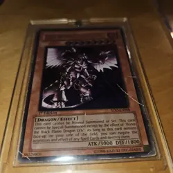 Horus the Black Flame Dragon LV8 SOD-EN008 Ultimate Rare 1st Edition Yu-Gi-Oh - Image 2
