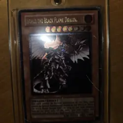 Horus the Black Flame Dragon LV8 SOD-EN008 Ultimate Rare 1st Edition Yu-Gi-Oh - Image 3