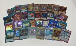 Mixed Rare Holographic YU-GI-OH! TCG and CCG Trading Cards Bundle (Set Of 50) - Image 1