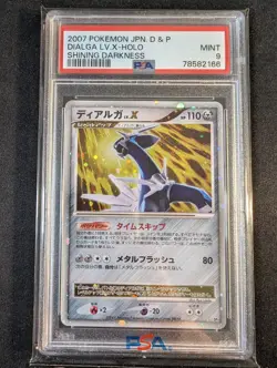 Dialga Lv.X Shinning Darkness Dp3 Unlimited PSA 9 Japanese Pokemon Card - Image 2