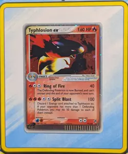 Pokemon TCG Typhlosion ex - 99/100 - Ex Sandstorm Ultra Rare NM Card - Image 1
