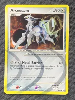 Pokemon TCG - Arceus: Arceus Holographic Rare Card - AR9 - Image 1