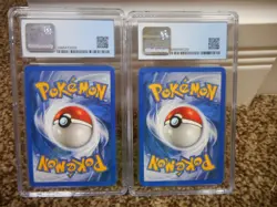 Pikachu Gym Challenge 1st edition AND unlimited 84/132 cgc 8.5 Pokemon psa card - Image 3