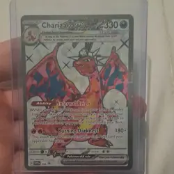 Pokemon Charizard Base Set 004/102 Holo Rare English Stage 2 Card - Image 3