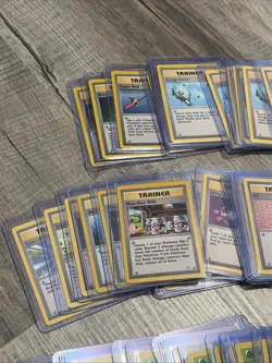 Pokemon WOTC Trainer & Energy Lot 250 Cards Vintage Rocket Base Neo Fossil - Image 2