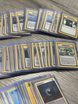 Pokemon WOTC Trainer & Energy Lot 250 Cards Vintage Rocket Base Neo Fossil - Image 4