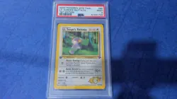 85/132 | Lt. Surge's Rattata | Gym Challenge | Pokemon Card PSA 9 1st edition - Image 1