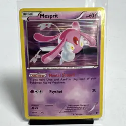 Mesprit 37/101 B&W Plasma Blast Holo Rare Pokemon Trading Card Game 2013 LP-NM - Image 1