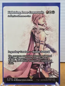 Lightning, Lone Commando - Isshin, Two Heavens as One #54 (Showcase) - MTG - Image 1