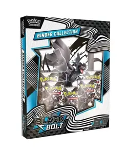 Pokemon Trading Card Game Scarlet & Violet Black Bolt Binder Collection IN HAND - Image 1