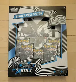 Pokemon Trading Card Game Scarlet & Violet Black Bolt Binder Collection IN HAND - Image 2