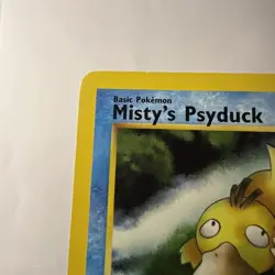 Pokemon Card - Gym Heroes 54/132 - MISTY'S PSYDUCK (uncommon) - NM - Image 2