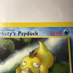 Pokemon Card - Gym Heroes 54/132 - MISTY'S PSYDUCK (uncommon) - NM - Image 3