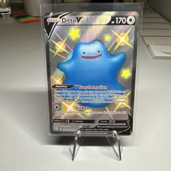 Ditto V SV118/SV122 - Shining Fates - Ultra Rare Pokemon Card - Near Mint (NM) - Image 1