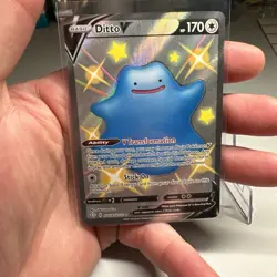 Ditto V SV118/SV122 - Shining Fates - Ultra Rare Pokemon Card - Near Mint (NM) - Image 3