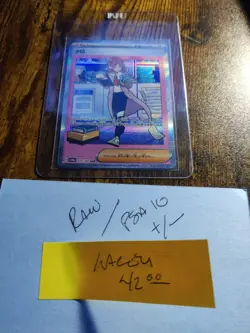 Lacey Trainer Card SIR Near Mint Holo From Prismatic Evolutions Mint 231/187 - Image 2