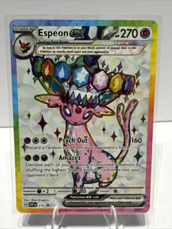 Espeon ex SVP175 Sv: Scarlet & Violet Promo Cards Holo - Image 1