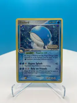 Pokemon TCG Wailord Legend Maker 14/92 Reverse Holo Stamped Card *NM-LP* - Image 1