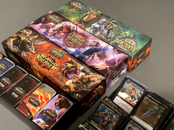 HUGE World of Warcraft Trading Card Game Lot! All Rare/Epic 2000+ extras! - Image 2