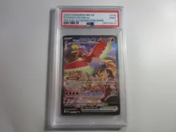 PSA 9 Ethan's Ho-oh Special Illustration Rare Destined Rivals Pokemon Card - Image 1