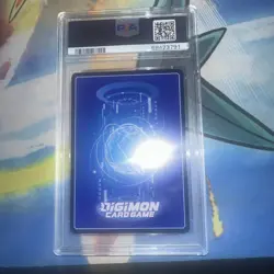 Gallantmon BT2-020 Super Rare - Digimon Card Game PSA 9 Alternate Art ENGLISH - Image 2