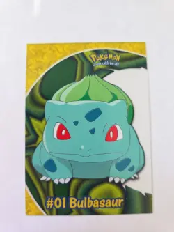 Bulbasaur PC2 Pokemon Card TCG Topps TV Animation - Image 1