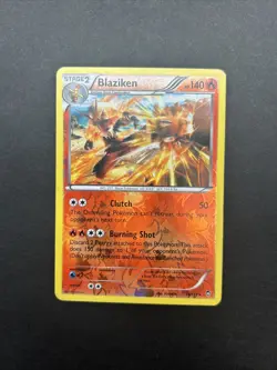 Blaziken 14/111- Reverse Holo Rare - 2014 Furious Fists- LP Pokemon Card - Image 1