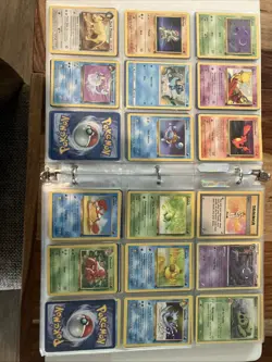 Pokemon Card Binder Lot Holo Foil Base Collection Cards Original WOTC 1999 + - Image 4
