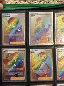 Rainbow Pokemon Card Trainer Lot - Image 2