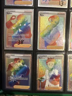 Rainbow Pokemon Card Trainer Lot - Image 4