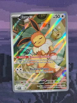 Eevee 173 Pokemon Scarlet & Violet Promo Near Mint Card NM - Image 1