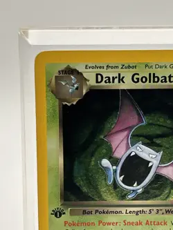 Dark Golbat - 7/82 - Pokemon Team Rocket 1st Edition Holo Rare Card WOTC - Image 3
