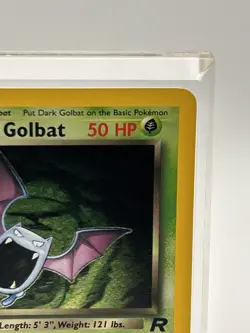 Dark Golbat - 7/82 - Pokemon Team Rocket 1st Edition Holo Rare Card WOTC - Image 5