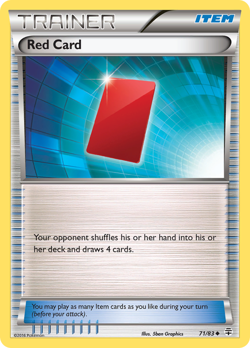 Red Card (71/83) [XY: Generations] - Image 1