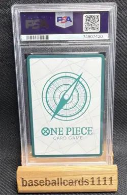 2023 ONE PIECE OP02 DON CARD PSA 10 ALTERNATE ART ALT PARAMOUNT WAR P1 - Image 2
