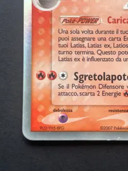 Pokemon Latias EX Dragon Frontiers 2007 Ultra Rare Holo Card 95/101 - Image 3
