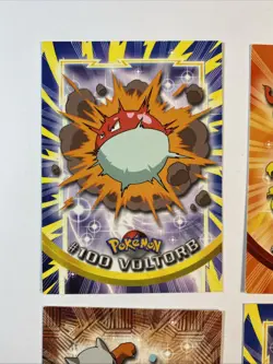 Pokemon TCG WOTC TOPPS Mixed 5 Card Lot Vintage EX/MP Non Holo Blastoise - Image 2