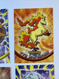 Pokemon TCG WOTC TOPPS Mixed 5 Card Lot Vintage EX/MP Non Holo Blastoise - Image 3