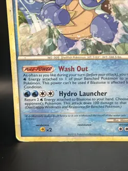 BLASTOISE ( 13 /95 ) Pokemon Card Unleashed Regular NON-HOLO 2010 Pokemon - Image 5