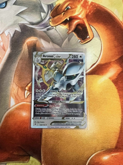 Arceus Vstar 123/172 Metal Card Promo Near Mint Pokemon TCG - Image 1