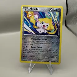 Jirachi 42/108 Reverse Holo Rare Pokemon Card XY Roaring Skies - MP - Image 1