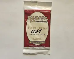 1994 Magic the Gathering Fallen Empires Booster Factory-Sealed - 8 Cards 742818065054 - Image 2