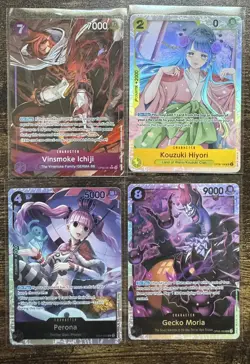 ONE PIECE 140 CARD LOT OP06 WINGS OF THE CAPTAIN English Vinsmoke Ichiji Alt Art - Image 3