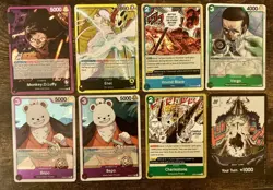 ONE PIECE 140 CARD LOT OP06 WINGS OF THE CAPTAIN English Vinsmoke Ichiji Alt Art - Image 4